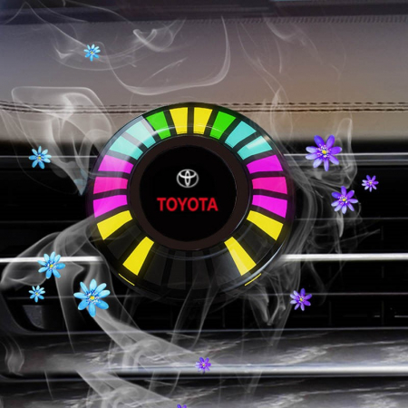 Odorizante auto - Car aromatherapy - Odorizant auto iluminat RGB TOYOTA - conexiune Bluetooth