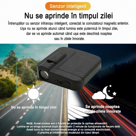 Set 2 Lampi Proiectoare Led Logo Universale SUBARU [2]