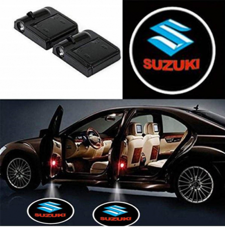 Proiectoare portiera cu holograma - Set 2 Lampi Proiectoare Led Logo Universale SUZUKI