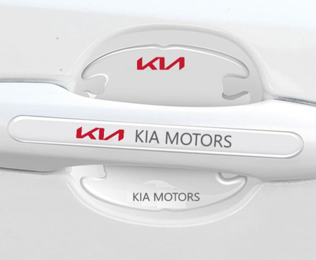 Set 8 Stikere - Autocolante Transparente pentru Protectie Zgarieturi Manere Usa - Kia [1]