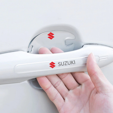 Protectii Manere exterioare usa - Set 8 Stikere - Autocolante Transparente pentru Protectie Zgarieturi Manere Usa - SUZUKI