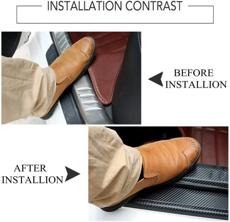 Set protectii prag autocolante Carbon - LAND ROVER [3]