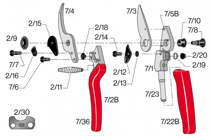 FELCO 7 + FELCO 905 + FELCO 910 plus [8]