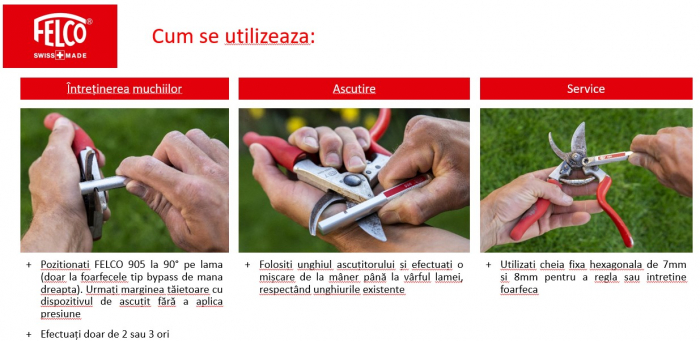 FELCO 8 + FELCO 910 plus + FELCO 905 [10]
