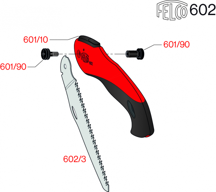 FELCO 8 + Lama 7/3 Black F-Tech+ FELCO 602 [6]