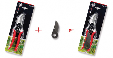 CATEGORII - FELCO 2 + Lama 2/3 Black F-Tech