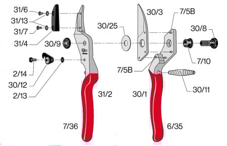 FELCO 31+ Lama 30/3 Black F-Tech [4]