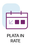 Plata in rate