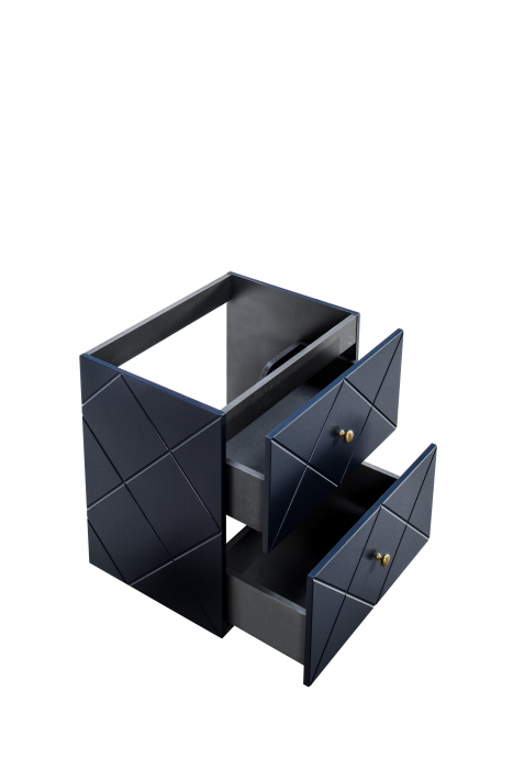 BLAT DE DIFERITE DIMENSIUNI PENTRU MASTILE DE BAIE CU LAVOAR APLICAT DIN GAMA DE PRODUSE Elegant BLUE , MDF - CULOARE BLEUMARIN [2]