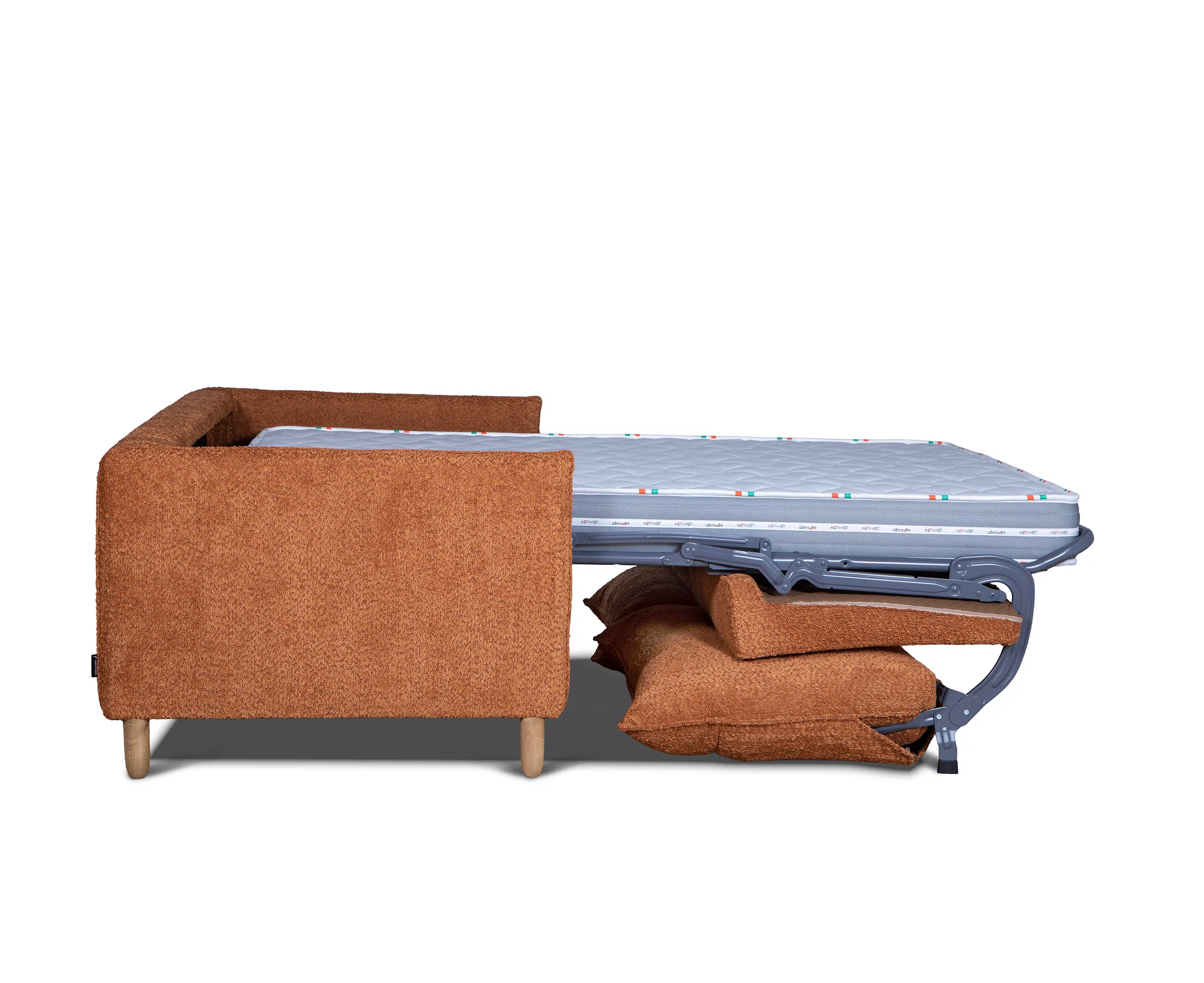 Canapea extensibila cu saltea Leah [4]