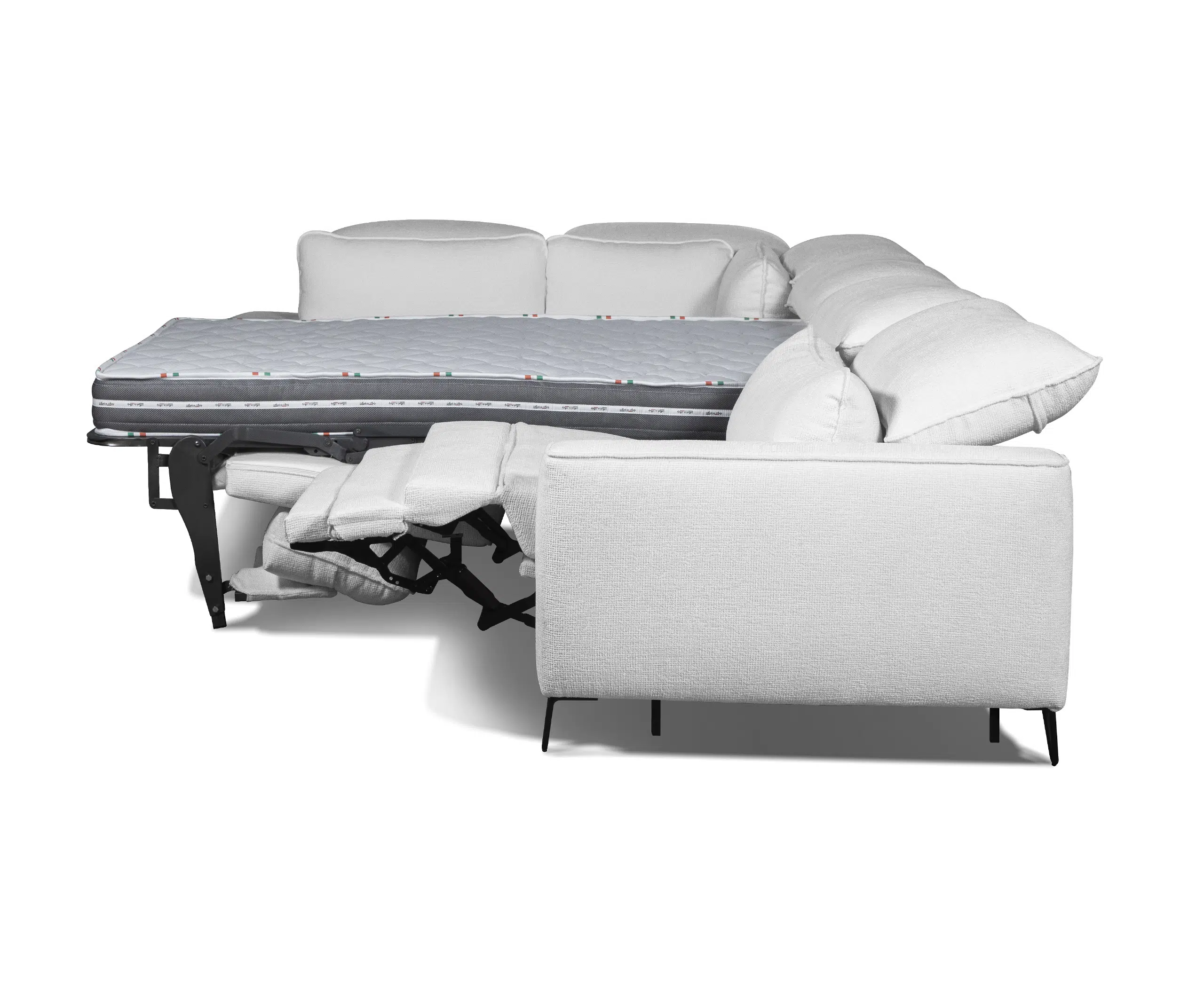 Mara,coltar cu recliner electric si extensie cu saltea [4]