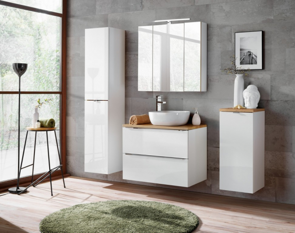 Corp inalt cu 2 usi Calatis White [4]