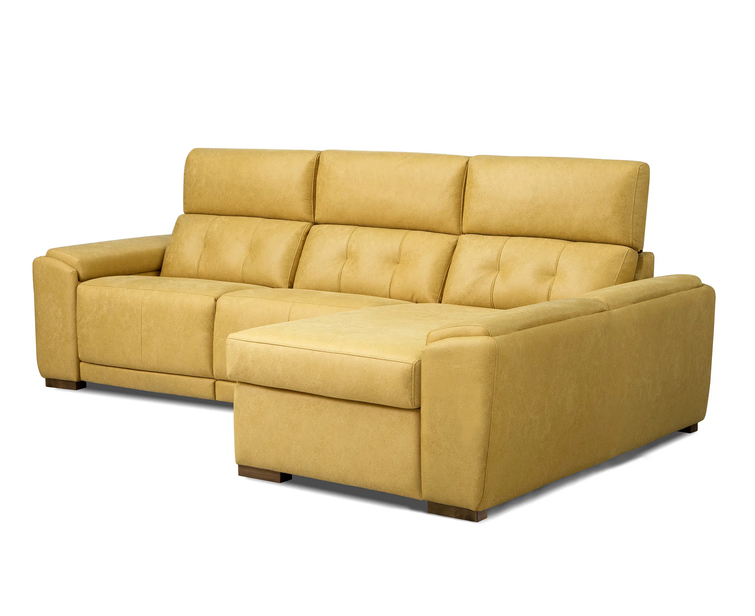 MALYA – Colțar Relax cu 2 reclinere electrice, șezlong și ladă de depozitare [3]