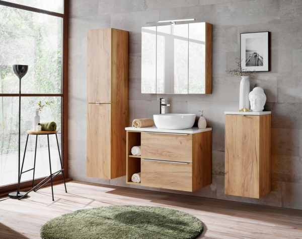 Masca cu 2 sertare Calatis Oak 60 cm [4]