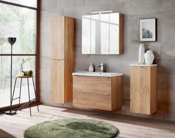 Masca cu 2 sertare Calatis Oak 80 cm [5]