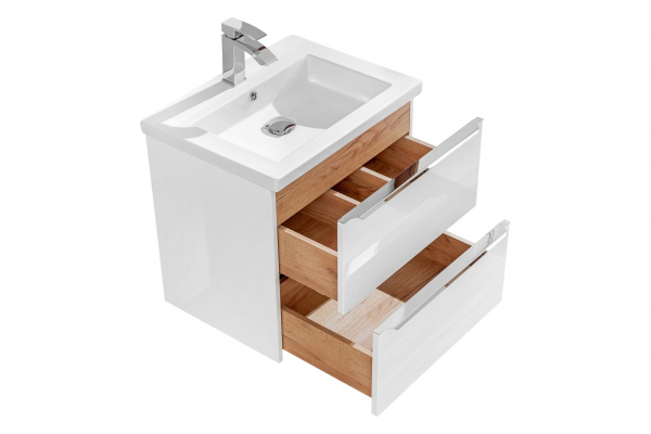 Masca cu lavoar Calatis White 60 cm [3]