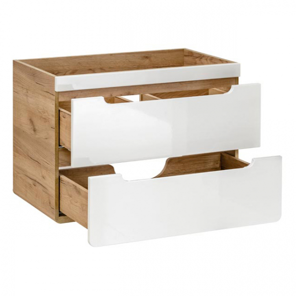Masca cu 2 sertare LUCAS 80 cm [2]