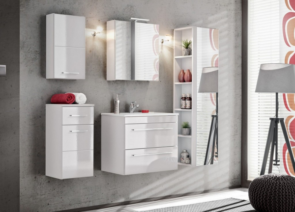 Masca cu 2 sertare Twinkle White [2]