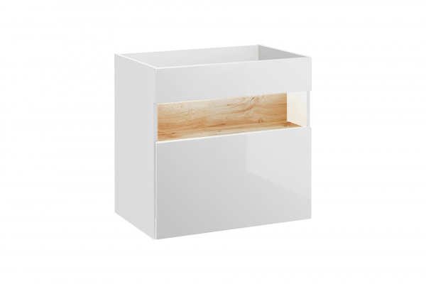 Masca cu 1 sertar Bond White 60 cm [2]