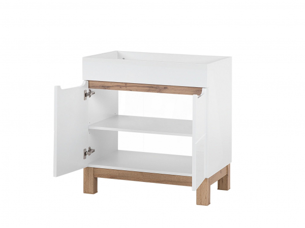 Masca cu Lavoar  Bora White 80 cm [3]
