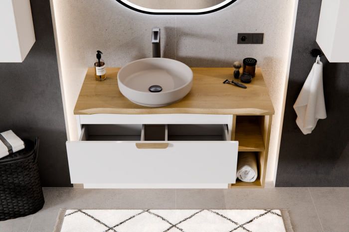 Masca cu Lavoar Feliz White 60 CM [7]