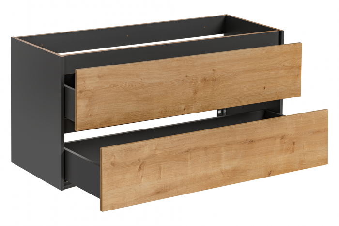 Masca lavoar suspendata baie Monako grey oak 120 cm [3]