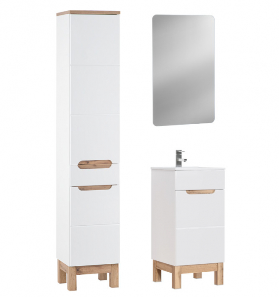 Masca pentru Lavoar  Bora White 40 cm [3]