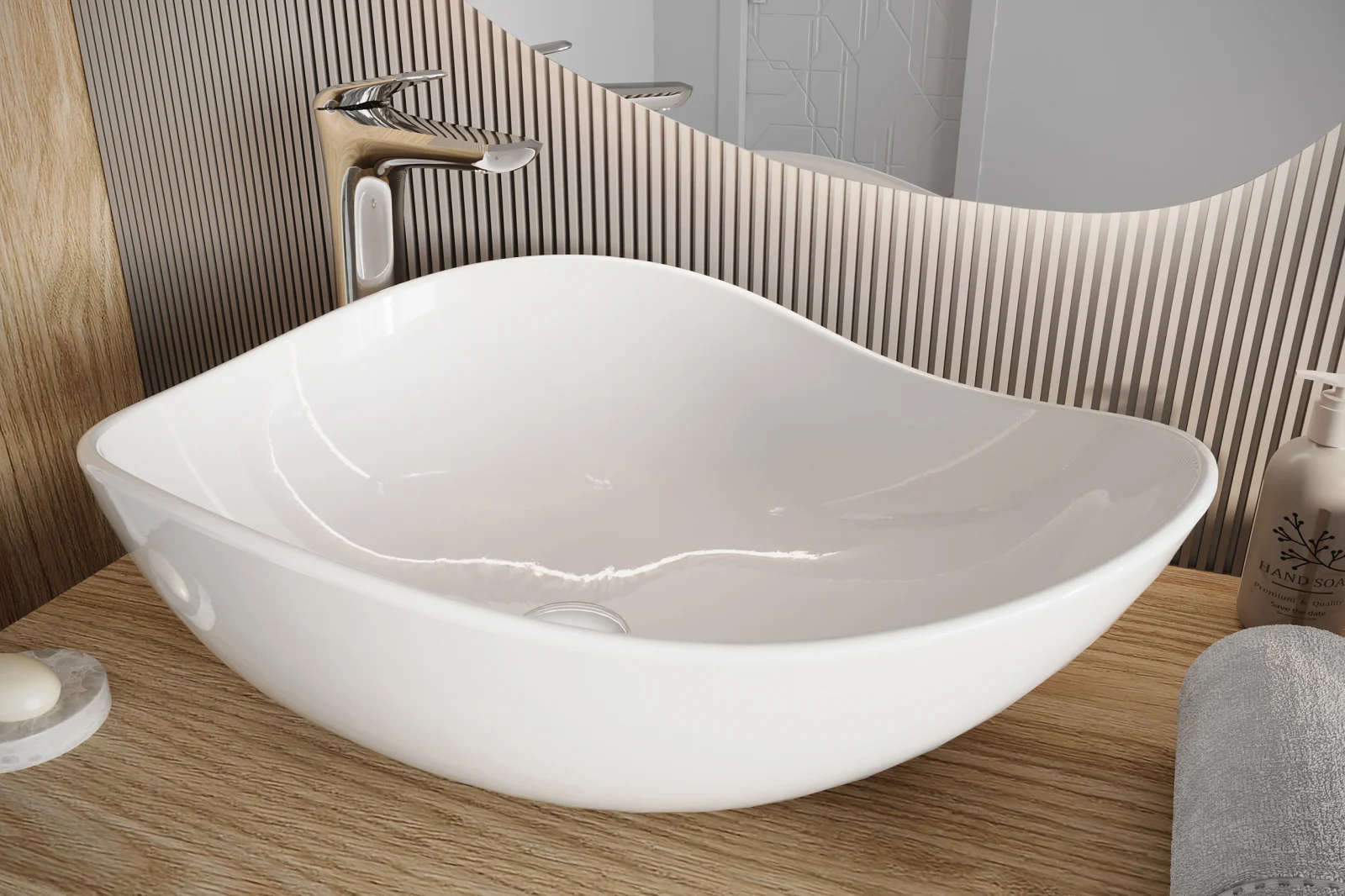 Set mobilier baie Luxor Beige [7]