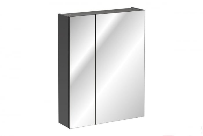 Set 5 piese mobilier baie Monakoo 60 cm stejar/gri grafit [5]