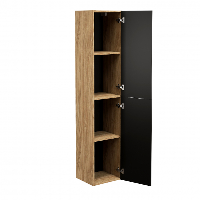 Set Baie Luxor Black 120 cm cu Cos de rufe [4]