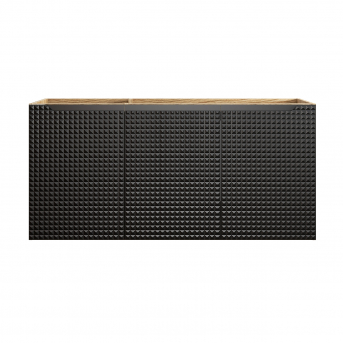 Set Baie Luxor Black 120 cm cu Cos de rufe [5]