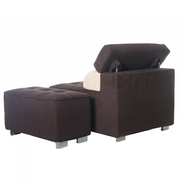 Set Fotoliu si Taburet stofa Perla [1]