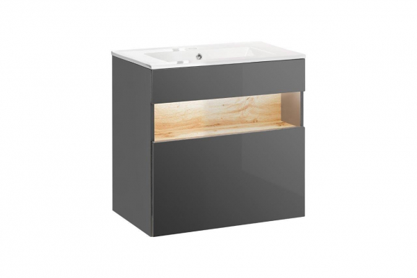 Set mobilier baie Bond Grey 60 cm [3]
