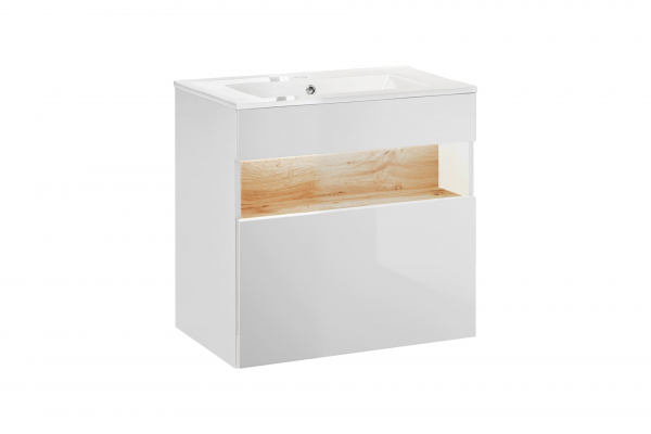 Set mobilier baie Bond White 60 cm [3]