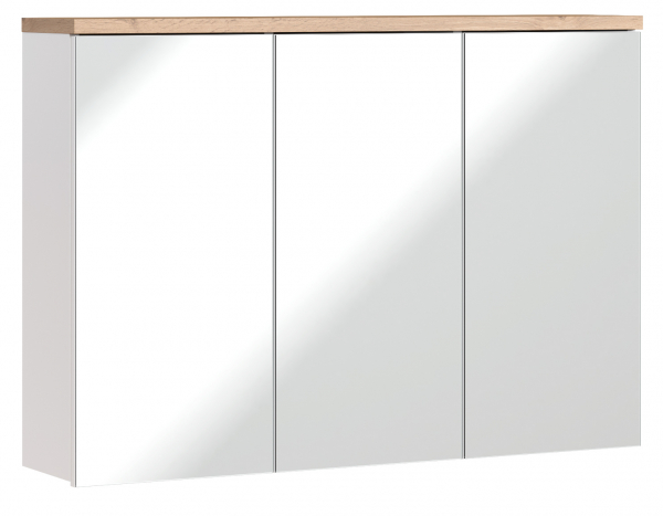 Set Mobilier Baie cu corp pentru mop Bora White 100 cm [4]