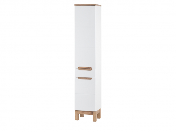 Set Mobilier Baie cu cos de rufe Bora White 80 cm [8]