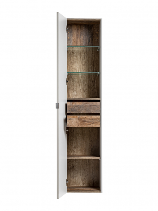 Set MOBILIER BAIE SUSPENDAT Santander TAUPE 60 CM, GRI LUT LUCIOS [3]