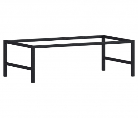 Lavoare cu Masca - Cadru metalic 80 cm pentru mastile de baie din gama Monako- negru