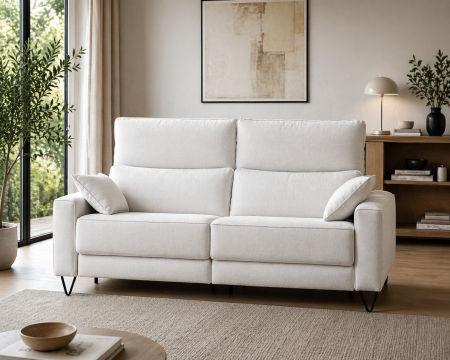 Canapele Stofa - Canapea Mara 2 locuri cu recliner electric