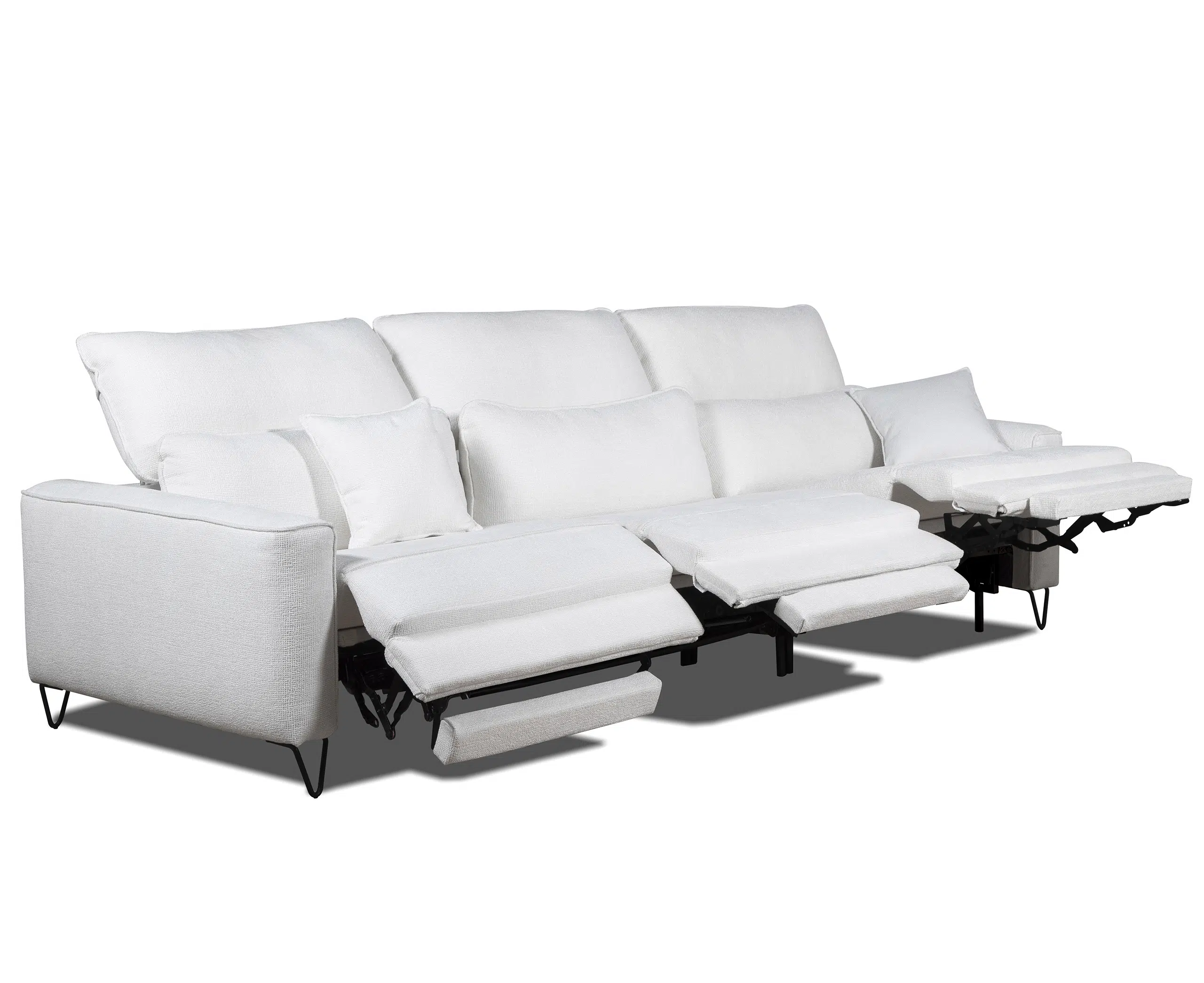 Canapea Mara - 3 locuri 88 cm - recliner electric [4]