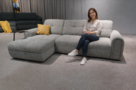 Colțar Extensibil Electric Cloudy – Funcție Relax & Ladă Depozitare [2]