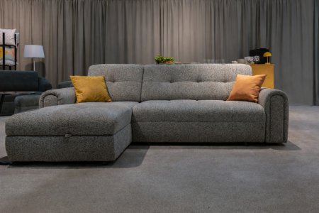 Coltare - Colțar Extensibil Electric Cloudy – Funcție Relax & Ladă Depozitare