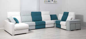 Canapele si fotolii cu recliner - Coltar ROCKA Multicolor