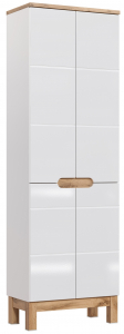 Dulapuri - Corp inalt cu 4 usi  Bora White