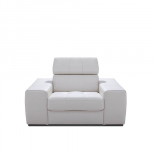 Canapele Piele - Fotoliu Griff tapitat cu piele naturala integral si cu recliner electric