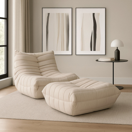 Contemporan - Fotoliu Noa Beige
