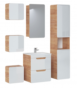 Masca cu 2 sertare LUCAS 50 cm [2]