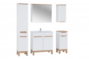 Masca cu Lavoar  Bora White 80 cm [3]