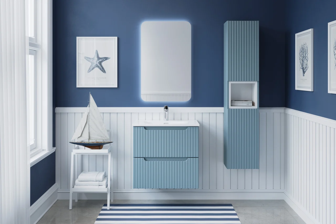 Colectia Nova Blue - Set Baie Nova Blue 60 cm