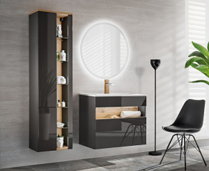 Mobilier - Set mobilier baie Bond Grey 60 cm